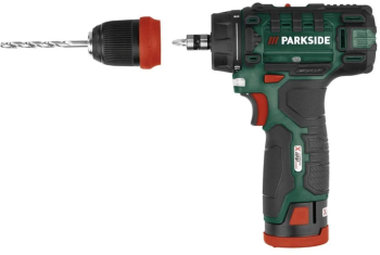 Masina de gaurit si insurubat Parkside PBSA 12 D4 cu acumulator si incarcator Bormasina Parkside 