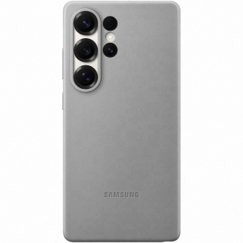 Husa de protectie Samsung Kindsuit Leather Case pentru Galaxy S25 Ultra Gray 