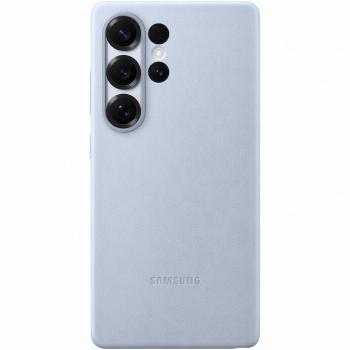 Husa de protectie Samsung Kindsuit Leather Case pentru Galaxy S25 Ultra Light Blue 