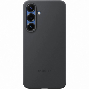 Husa de protectie Samsung Silicone Case pentru Galaxy S25+ Black 