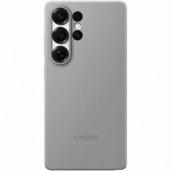 Husa de protectie Samsung Silicone Case pentru Galaxy S25 Ultra Gray 