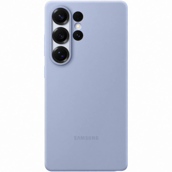Husa de protectie Samsung Silicone Case pentru Galaxy S25 Ultra Light Blue