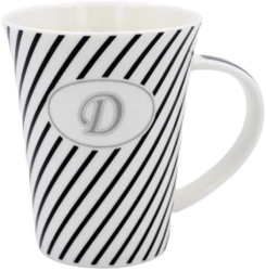 Cana din portelan personalizata cu litera & D& 