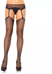 Ciorapi Fishnet Stocking Negru Marime Universala 