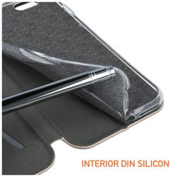 Husa pentru Samsung A71 - tip carte inchidere magnetica Gekko Elegance Bordo 