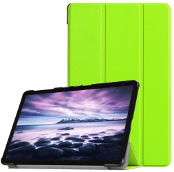 Husa pentru Samsung Galaxy Tab S9 Plus S9 FE+ Plus 12.4 inch UltraSlim de tip stand functie sleep/wake-up Smart Cover model Green Grass 