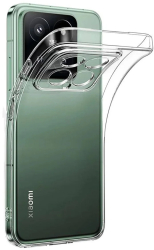 Husa pentru Xiaomi 14T Pro din silicon clasica Premium 2M Transparenta 