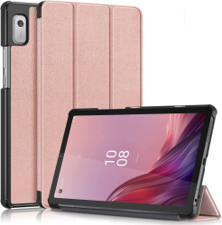 Husa Samsung Galaxy Tab A9+ 11 inch UltraSlim de tip stand cu functie sleep/wake-up Sigloo Golden 