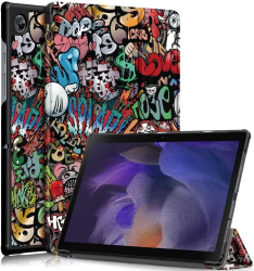 Husa Samsung Galaxy Tab A9 Plus 11 inch UltraSlim de tip stand cu functie sleep/wake-up Sigloo Graffity 