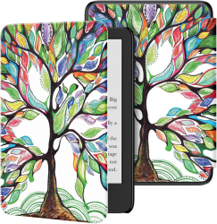 Husa Sigloo pentru Kindle Paperwhite 2021 6.8 inch generatia 11 model Colourful Tree 