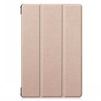 Husa Slim Sigloo Smart Cover Trifold pentru tableta Huawei MediaPad T3 10 9.6 inch Rose Gold 