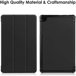 Husa Slim Sigloo Smart Cover Trifold pentru tableta Samsung Galaxy Tab A7 10.4 inch 2022/2020 T500 /T505 Black 