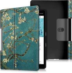 Husa Smart Cover Sigloo pentru tableta Lenovo Yoga Tab 11 YT-J706F 11 inch 2021 Painted Tree 