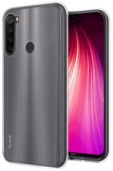 Husa Xiaomi Redmi Note 8T - silicon iSlim 0.3mm iShield Flexi - Transparenta 