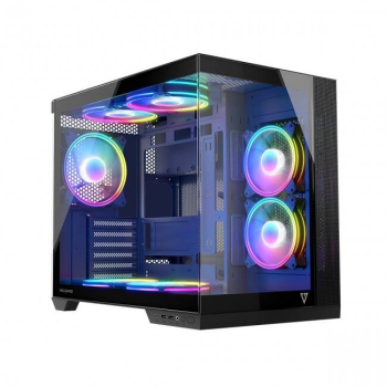 Carcasa Modecom Volcano Panorama Apex ARGB 7F Negru 