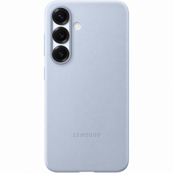Husa de protectie Samsung Kindsuit Leather Case pentru Galaxy S25 Light Blue 