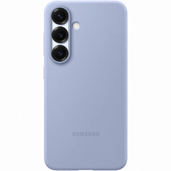 Husa de protectie Samsung Silicone Case pentru Galaxy S25 Light Blue