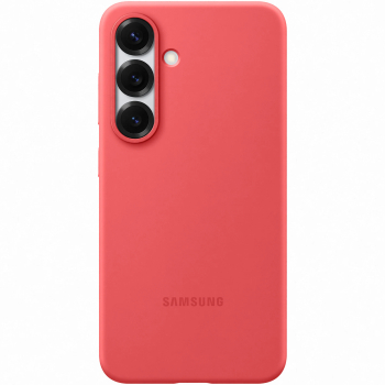 Husa de protectie Samsung Silicone Case pentru Galaxy S25 Red 