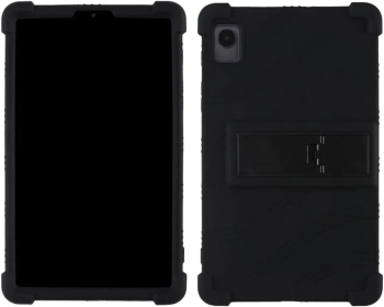 Husa de tip stand Sigloo pentru tableta NOKIA T20 protectie 360 Shockproof din silicon Black 