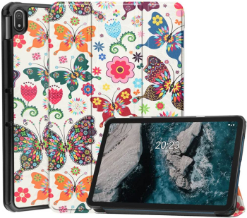 Husa pentru tableta NOKIA T20 Sigloo Model Butterfly 