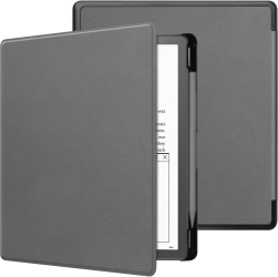 Husa Slim Sigloo pentru Kindle Scribe 10.2 inci 2022 & 2024 - Piele PU Suport Stilou Functie Auto Sleep/Wake culoare Gri 