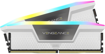 Memorie Corsair Vengeance RGB DDR5 32 GB KIT 2 x 16 GB 6000MT/s C36 Alb