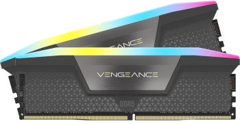 Memorie Corsair Vengeance RGB DDR5 32GB KIT 2x16GB 6400MT/s C36 1.35V AMD/Intel Gri 