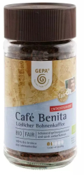 Cafea solubila Benita decofeinizata bio si fairtrade 100g Gepa 