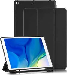 Husa premium tableta Samsung Galaxy Tab S6 Lite Sigloo interior piele sintetica cu suport Smart Pen spate policarbonat rezistent la soc 