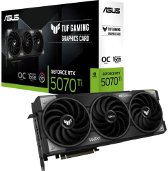 Placa video ASUS TUF GAMING OC NVIDIA GeForce RTX 5070 Ti 16GB GDDR7 256-bit DLSS 4 