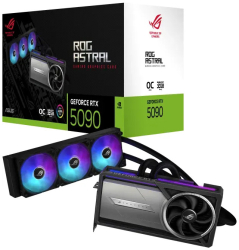 Placa video ASUS ROG ASTRAL LC OC NVIDIA GeForce RTX 5090 32GB GDDR7 512-bit DLSS 4 