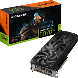 Placa video GIGABYTE Windforce OC SFF NVIDIA GeForce RTX 5070 Ti 16GB GDDR7 256-bit DLSS 4
