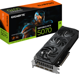 Placa video GIGABYTE Windforce OC SFF NVIDIA GeForce RTX 5070 12GB GDDR7 192-bit DLSS 4