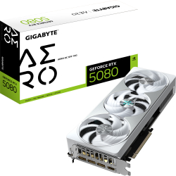 Placa video GIGABYTE AERO OC SFF NVIDIA GeForce RTX 5080 16GB GDDR7 256-bit DLSS 4 