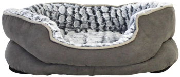 Culcus catei culoarea gri 55x45x17 cm 