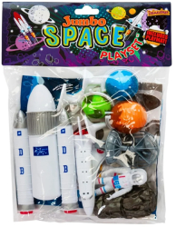 Set de figurine Deluxebase jumbo Space 9 piese 