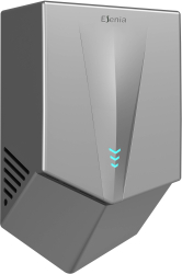 Uscator de maini cu senzor 1300W ABS timp de uscare 7-9 secunde Esenia Dual Jet gri