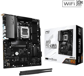Placa de baza ASRock B850 PRO-A WIFI AM5 4xDDR5 256GB ATX 