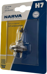 Bec halogen Narva H7 tensiune 12V putere 55W