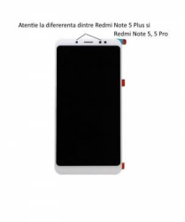 Display cu touchscreen Complet Xiaomi Redmi Note 5 Note 5 Pro Alb 