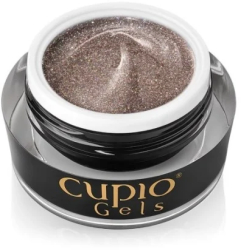 Gel de constructie colorat Builder Disco - Cupio Glitz Gold 15ml 