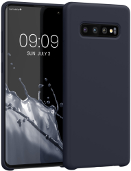 Husa Kwmobile pentru Samsung Galaxy S10 Plus Silicon Albastru 49028.186 