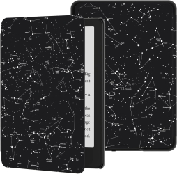 Husa pentru Kindle Paperwhite 2021 6.8 inch generatia 11 model Numerological Zodiac Sigloo 