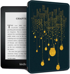 Husa Sigloo pentru ebook reader Kindle 2022 11th generation 6 inch model Lightbulbs in the night