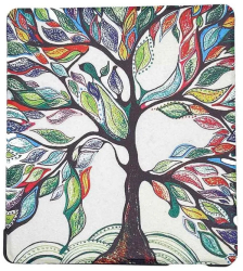 Husa Sigloo pentru Kindle Oasis 7inch model Colourful Tree 