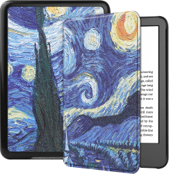 Husa Sigloo pentru Kindle Paperwhite 2021 6.8 inch generatia 11 model Abstract 