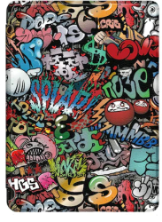 Husa Sigloo pentru Kindle Paperwhite 2021 6.8 inch generatia 11 model Graffiti 
