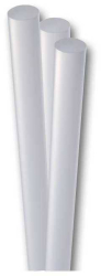 Rezerva de plastic transparent pentru pistol de lipit 11x300mm Chrome 