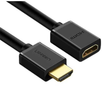ADAPTOR video Ugreen HD112 cupla extender HDMI T la HDMI M 90 grade sus rezolutie maxima 4K UHD 