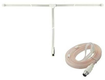 Antena FM dipol cu mufa coaxial mama Goobay